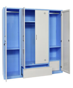 Tủ sắt để đồ bệnh nhân (3 cái)