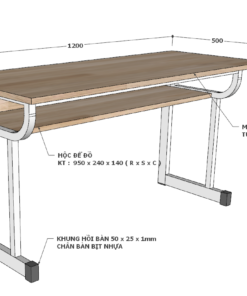 Bàn ghế học sinh tiểu học