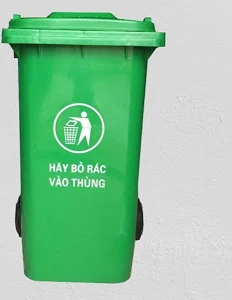 Thùng rác di động Thùng rác di động