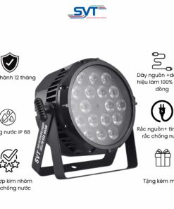 Đèn chiếu sáng sân khấu LED Par 18x12W